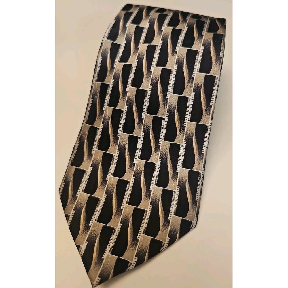 Vintage Pierre Cardin Extra Long Multicolor Silk Tie Length: 65" Width: 3.875"
